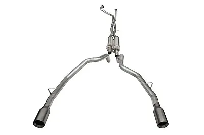 CORSA EXHST 21189GNM 3.0&#039; True Dual Catback Exhaust Syst