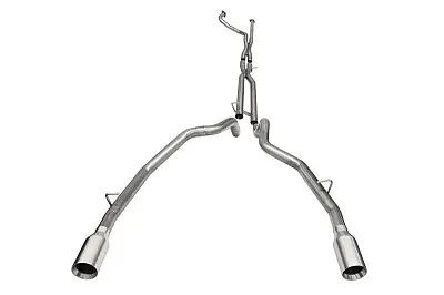 CORSA EXHST 21190 3.0&#039; Dual Rear Exit Catback Exhaust