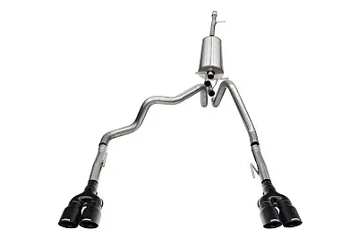 CORSA EXHST 21199BPC 3.0&#039; - 2.5&#039; Cat-Back Dual Rear Exit