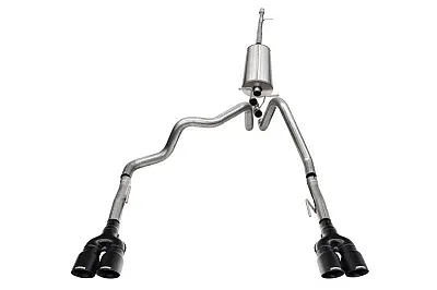 CORSA EXHST 21201BPC 3.0&#039; - 2.5&#039; Cat-Back Dual Rear Exit
