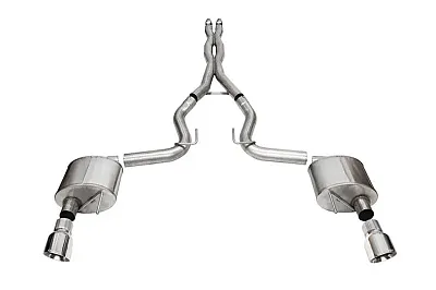CORSA EXHST 21250 3.0&#039; Dual Rear Exit Xtreme Cat-Back
