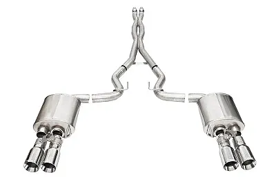 CORSA EXHST 21260 3.0&#039; Dual Rear Exit Cat-Back With T