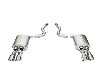 CORSA EXHST 21261 3.0&#039; Dual Rear Exit Axle-Back With