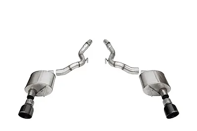 CORSA EXHST 21272BLK 3.0&#039; Dual Rear Exit Sport Axle-Back