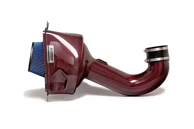 CORSA EXHST 44002R Red Carbon Fiber Air Intake 2015-19