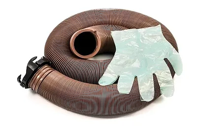 CAMCO 39635 20&#039; Hd Sewer Hose W/Bynt