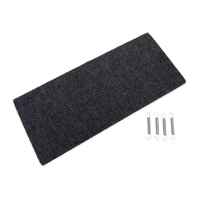 CAMCO 42935 Step Rug Xl Grey 23X 22&#039;