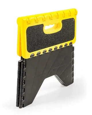 CAMCO 43637 Stool Plas Folding Yel/Bl