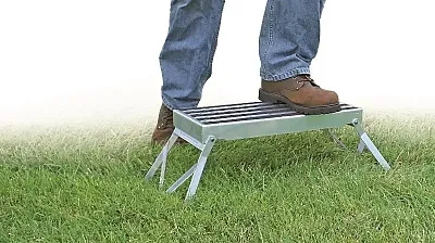 CAMCO 43675 Metal Step Stool Bi-Fold