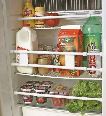 CAMCO 44073 Refrig Bars White Double