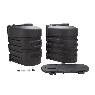 CAMCO 50502 Propane Tank Cover Double 20Lb Bl