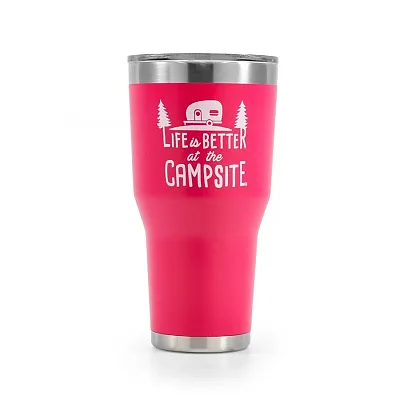 CAMCO 53062 Pink Tumbler 30 Oz