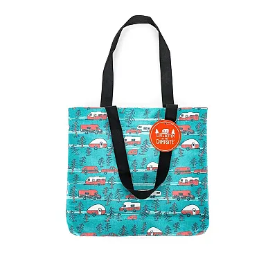 CAMCO 53269 Libatc Tote Bag Rv Sketch Pattern