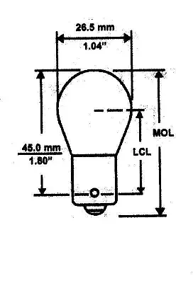 CAMCO 54788 #1141 Bulbs 10/Box