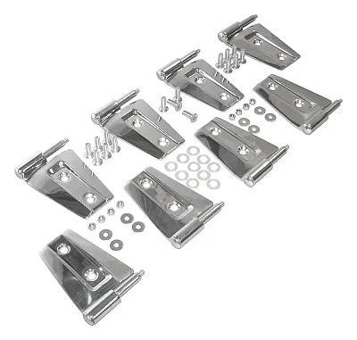 CROWN AUTO RT34079 Stainless Door Hinge Kit