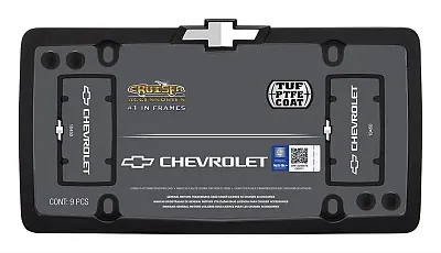 CRUISER 10450 License Plate Frames Chevy Matte