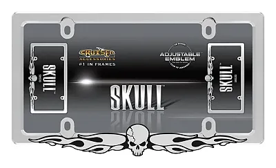 CRUISER 58530 Skull Chrome/Chrome/Black