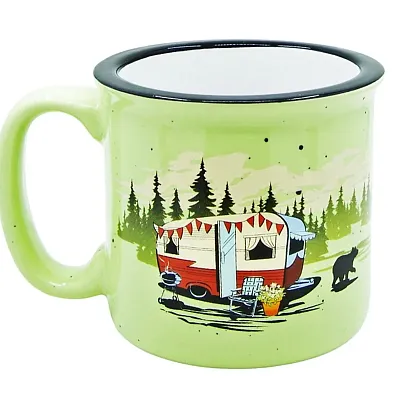 CAMP CASUAL CC004G Beary Green 15 Oz.