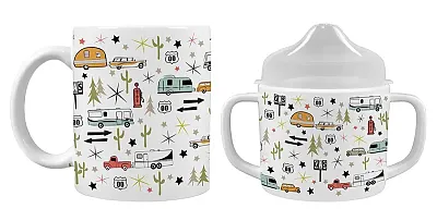 CAMP CASUAL CC014RT Camp Casual Mommy & Me Mug & Sippy