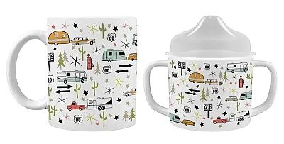 CAMP CASUAL CC015RT Mommy And Me Mug And Sippy Cup Set