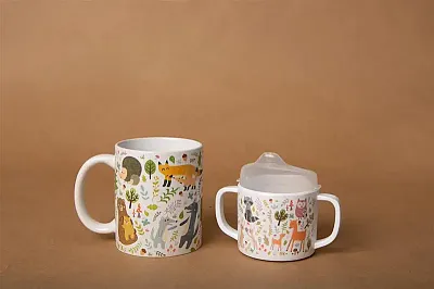 CAMP CASUAL CC015WC Mommy And Me Mug And Sippy Cup Set