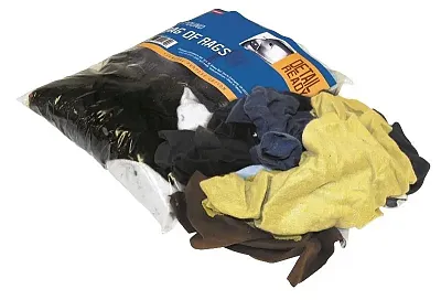 CARRAND 40072 Bag Of Rags 1 Lbs