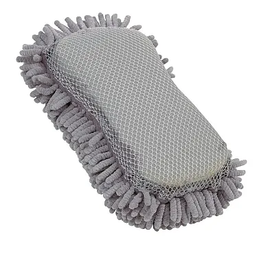 CARRAND 40112 Chenille Sponge & Scrub