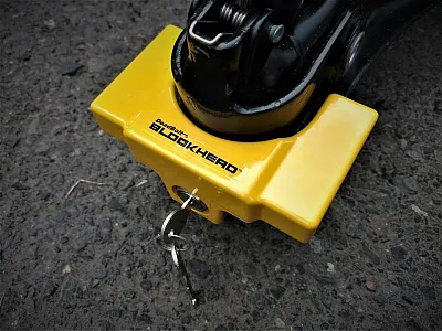 C.T. JOHNSON TCL1YL Trailer Coupler Lock