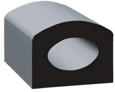 CLEAN SEAL 1723H250 .375 X .625 &#039;D&#039; Epdm Bl