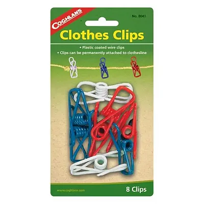 COGHLAN&#039;S 8041 8Pk Camper Clothes Clips