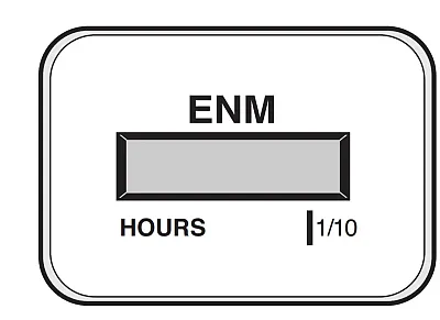 CUMMINS NW 02800031 Onan Digital Hour Meter