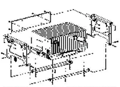 CUMMINS NW A030X652 Generator Mounting Kit