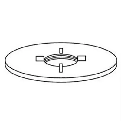 C.ROTO MOLDG 57 1-1/2' Fpt Flush Spin-In