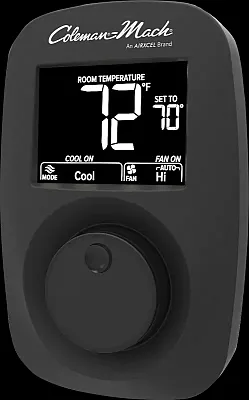 COLEMAN RVP 9420A381 Digital Heat/Cool T-Stat Black