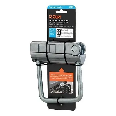 CURT MFG 22320 Anti-Rattle Hitch Clamp For 2-1/2&#039;