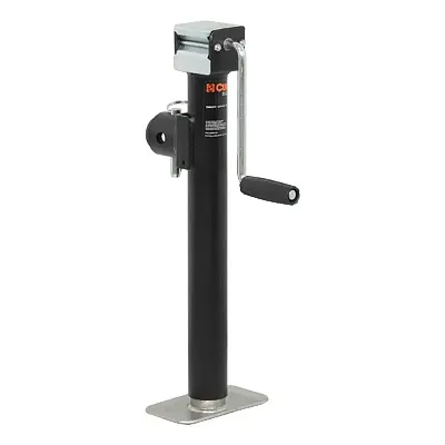 CURT MFG 28358 Pipe Mount Swivel Jack