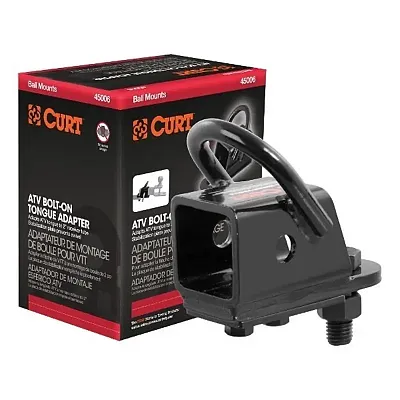 CURT MFG 45006 Bolt-On Atv Adapter