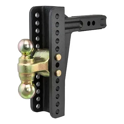CURT MFG 45926 Adjustable Channel Mount With Dual