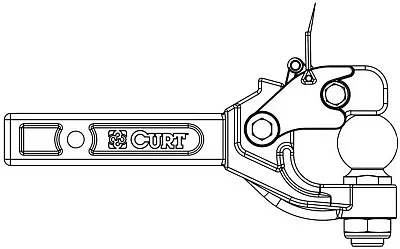 CURT MFG 48006 Combination Ball/Pintle