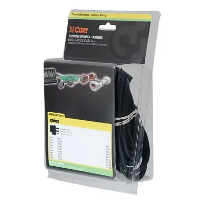 CURT MFG 56426 Custom Wiring Harness (4-Way Flat O