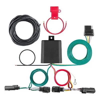 CURT MFG 56448 Custom Wiring Harness 4-Way Flat O