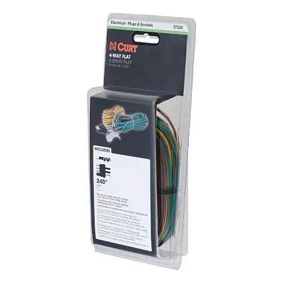 CURT MFG 57220 4-Way Flat Connector