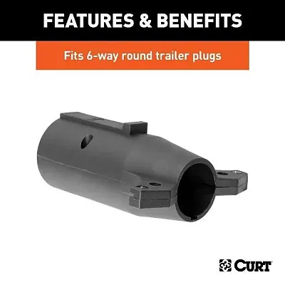 CURT MFG 57261 7-Wayrvstyleflatconnectr