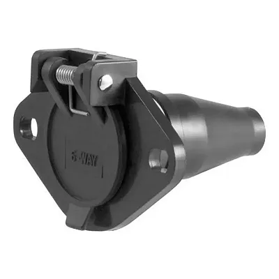 CURT MFG 58130 6-Way Round Connector