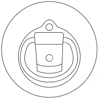 CURT MFG 83710 Recessed Rope Ring