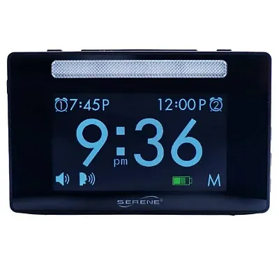 Serene Innovations Sereonic Alert CA360Q Clock / Receiver Notification System C