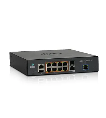 Cambium Networks MX-EX2010PXA-U Poe Switch, 8 1G And 2 Sfp Fiber Ports