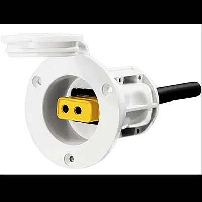 CANNON 1903013 Flush Mount Power Port (White)
