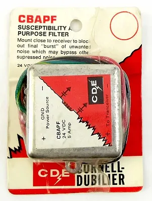 Twinpoint Cbapf 12-24Vdc 5Amp In Line Noise Filter