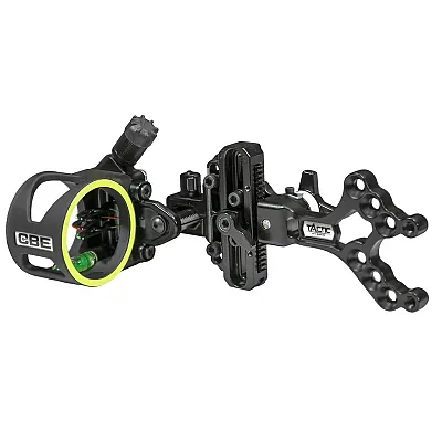 Cbe Archery Tactic Hybrid 3-Pin Bow Sight With 0.019 Fibers (Ambidextrous)